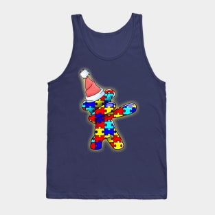 Dare To Be Yourself Dabbing Christmas Bear Tank Top